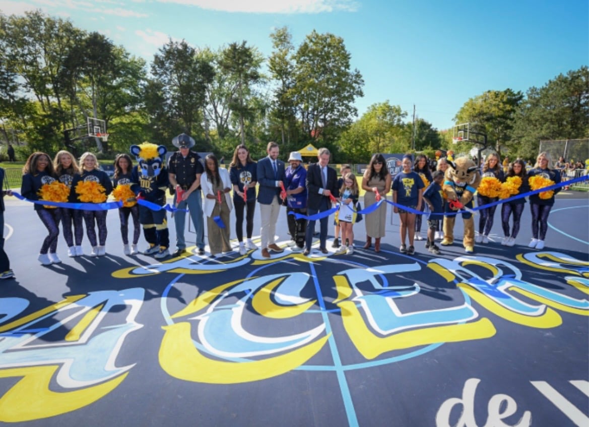 Pacers Foundation Unveils Two Renovated Courts at Grassy Creek Regional Park