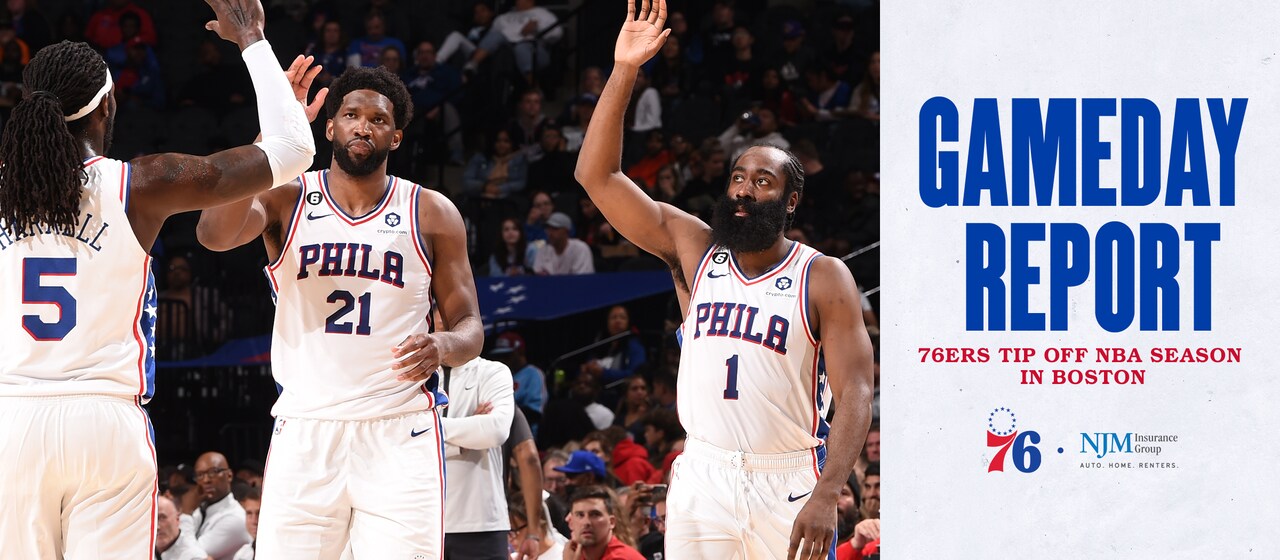 Sixers Open Regular Season Against Celtics in Boston | Gameday Report 1 ...