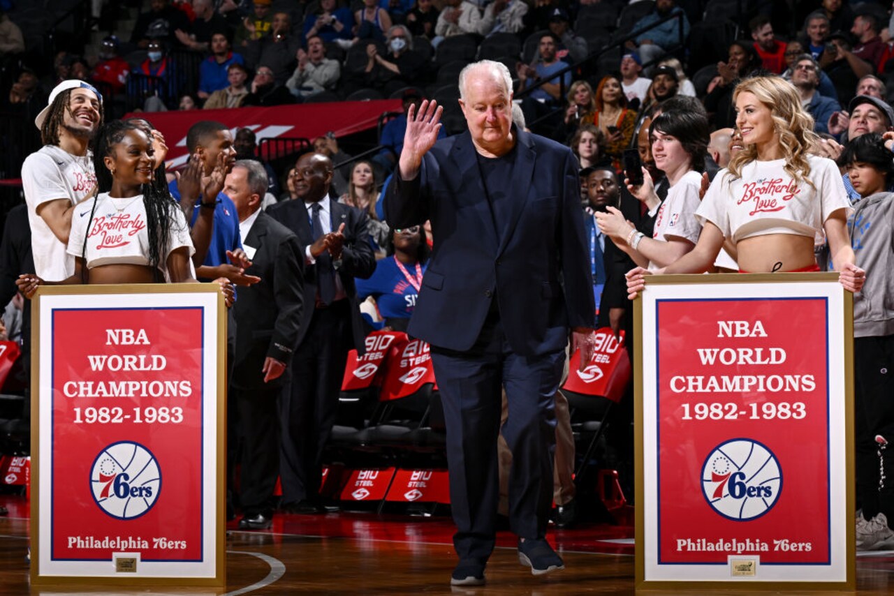 PHOTOS: 76ers 1982-83 Championship Team Celebration - 03/20/2023