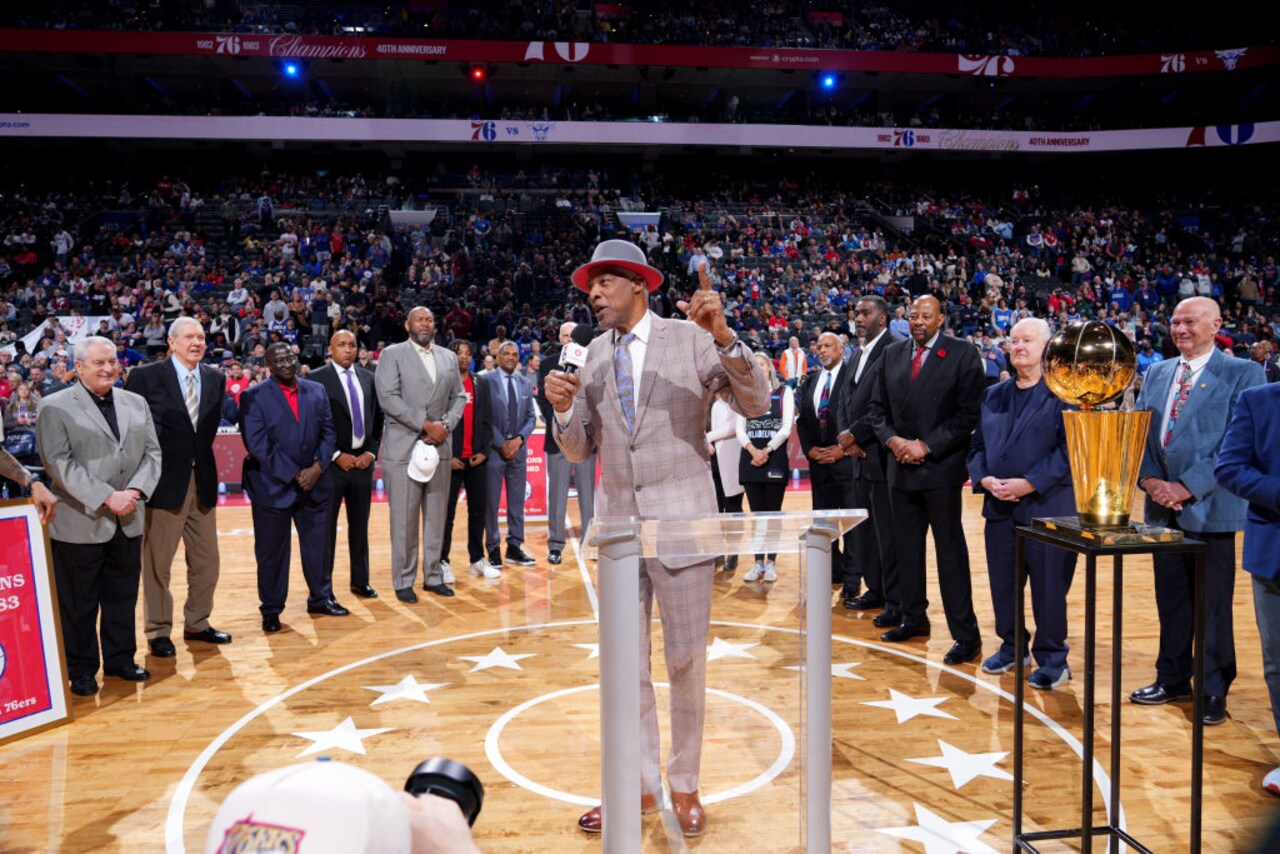 PHOTOS: 76ers 1982-83 Championship Team Celebration - 03/20/2023