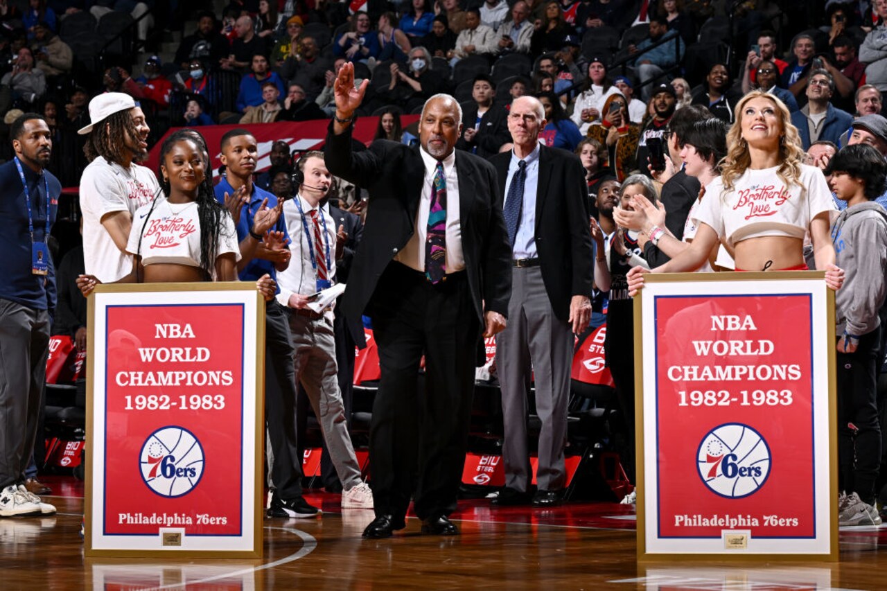 PHOTOS: 76ers 1982-83 Championship Team Celebration - 03/20/2023