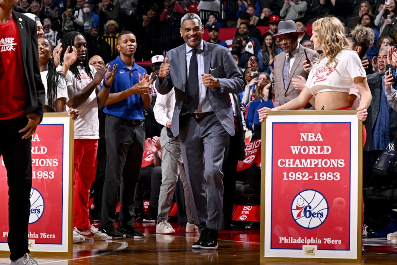 PHOTOS: 76ers 1982-83 Championship Team Celebration - 03/20/2023