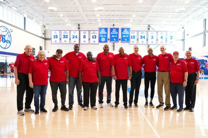PHOTOS: 76ers 1982-83 Championship Team Celebration - 03/20/2023