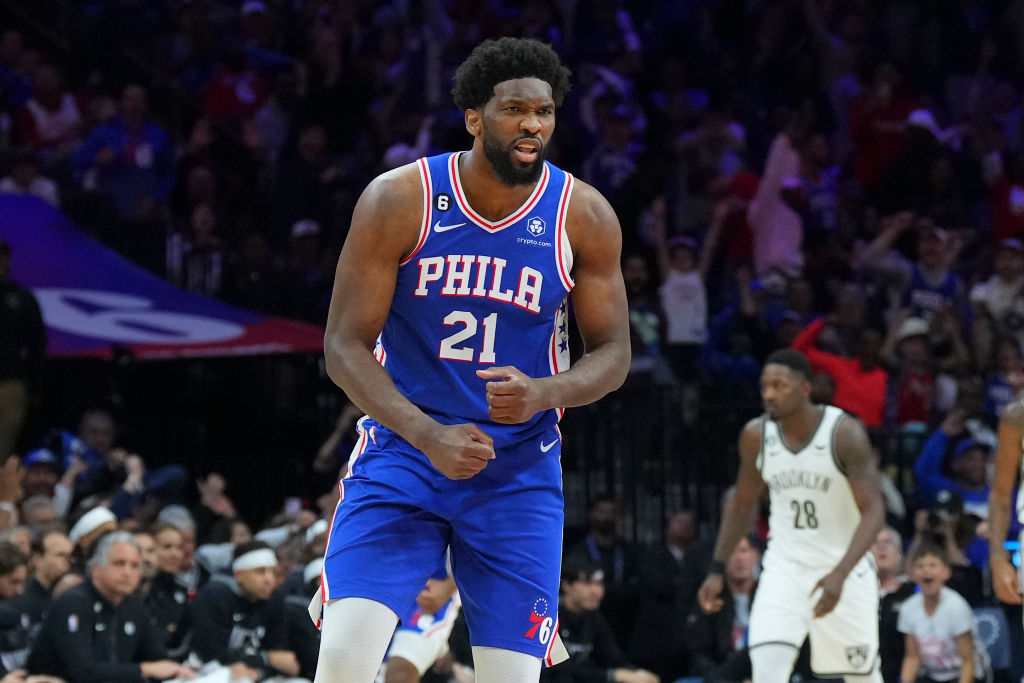 Joel Embiid NBA MVP Press Conference Philadelphia 76ers joel-embiid-nba-mvp-press-conference-philadelphia-76ers