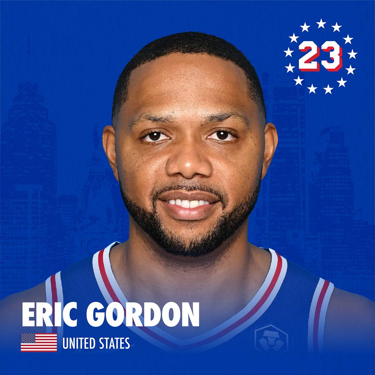 Eric Gordon Player Bio & Career Stats | Philadelphia 76ers