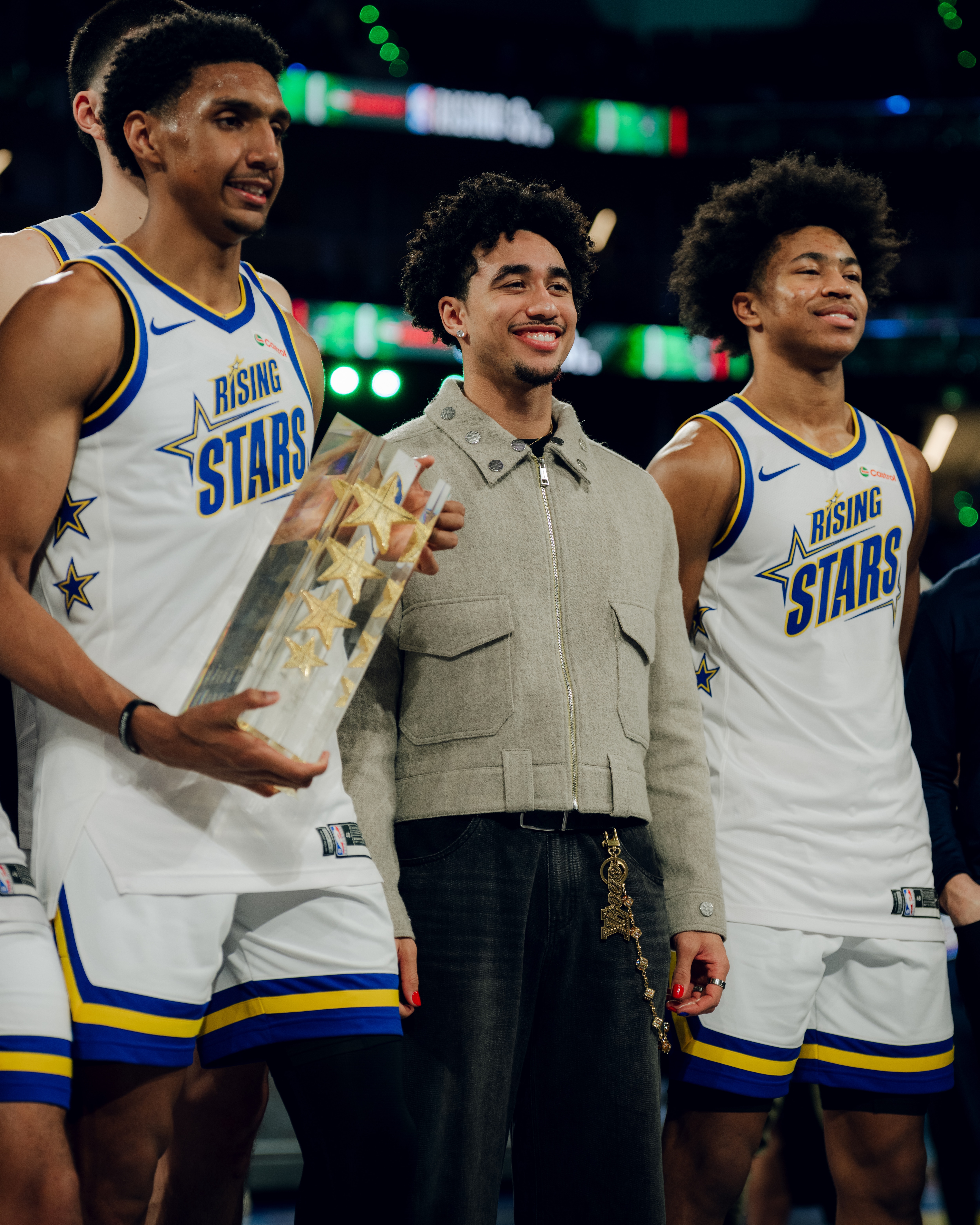 Jared McCain at 2025 NBA All-Star Game