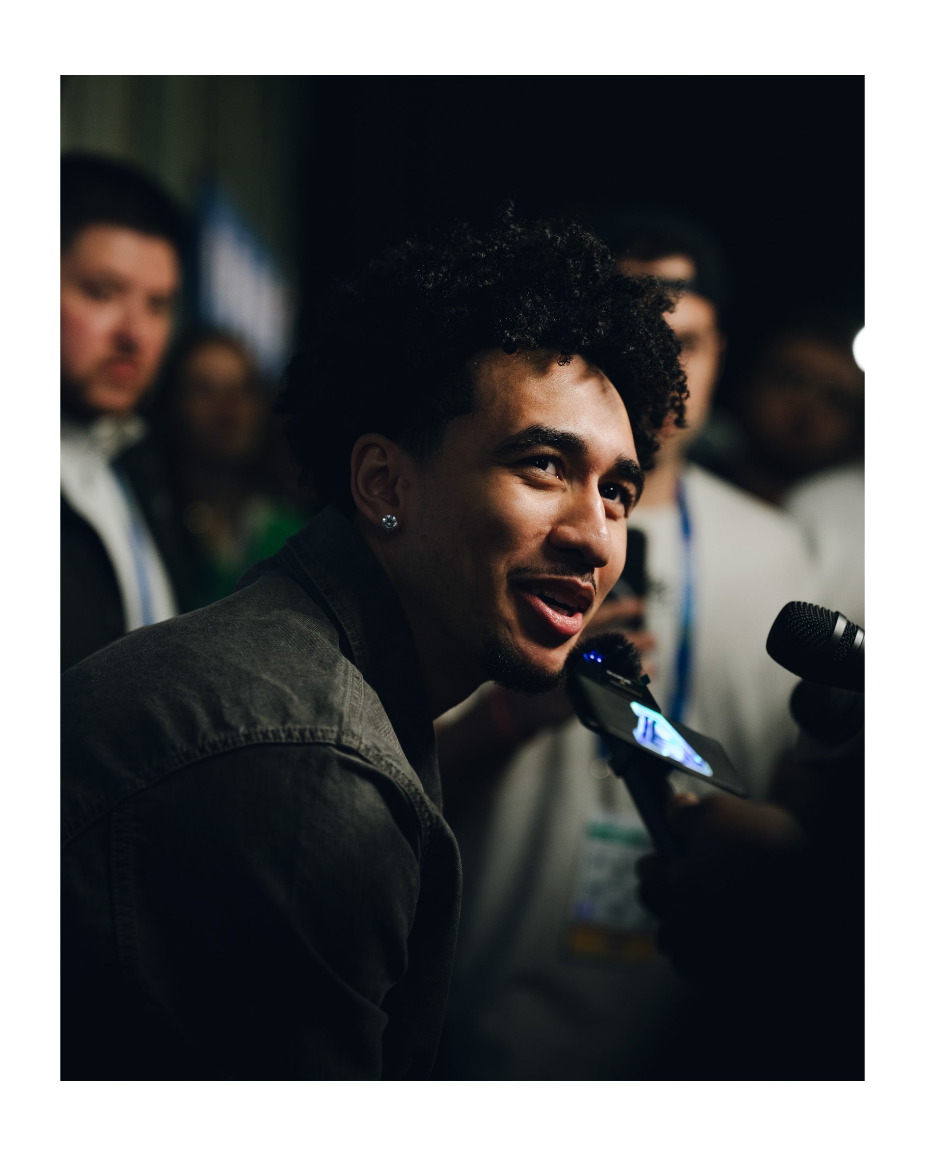 Jared McCain at 2025 NBA All-Star Game