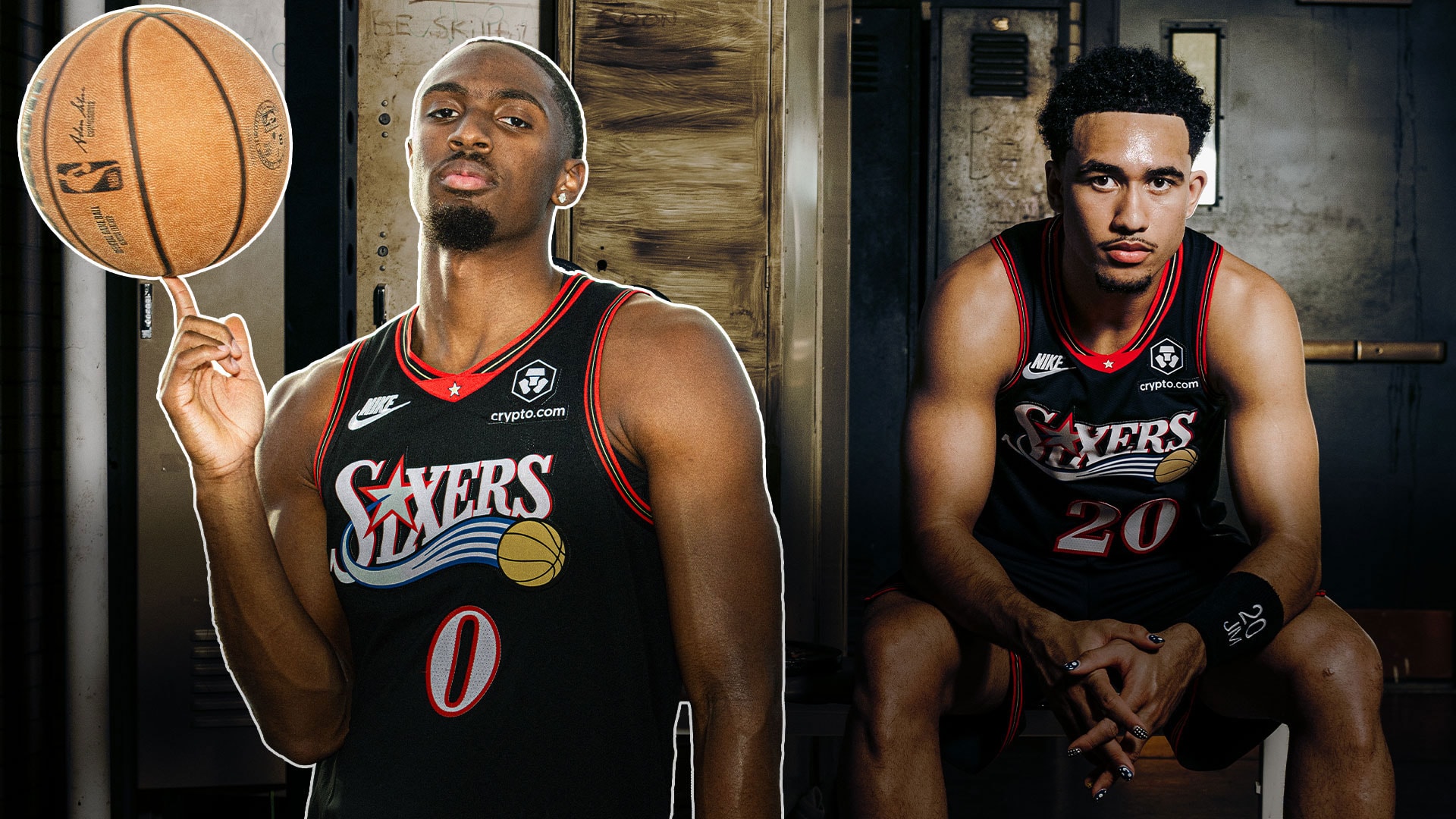 Maxey and McCain React to 76ers' Legendary' Black Uniforms