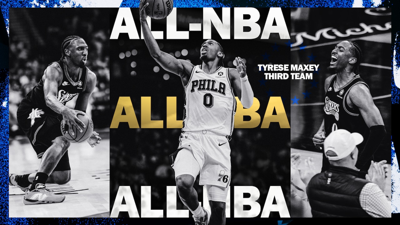 Tyrese Maxey Earns First All-NBA Honor After Record-Breaking 2025-26