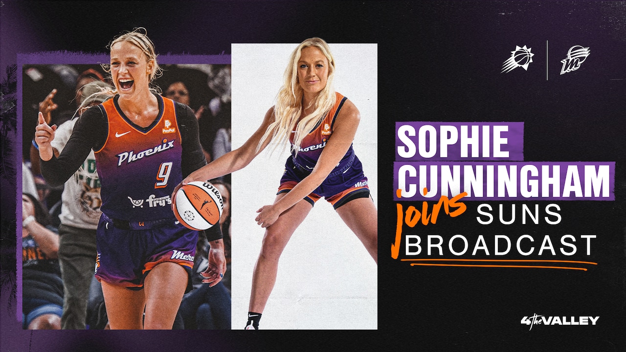 PHOENIX MERCURY GUARD SOPHIE CUNNINGHAM TO JOIN SUNS BROADCAST TEAM AS ...