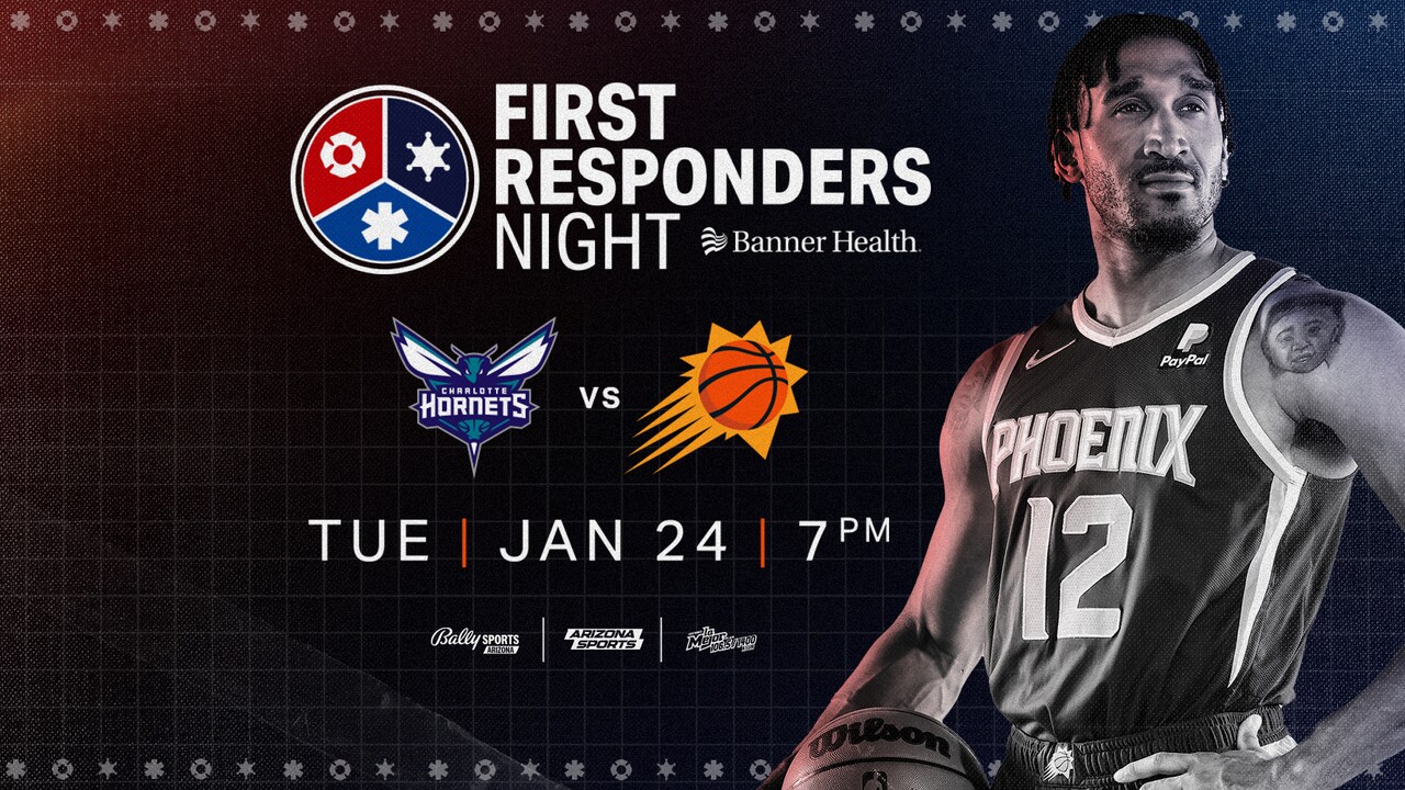 PHOENIX SUNS HOST FIRST RESPONDERS NIGHT PRESENTED BY BANNER HEALTH ON ...