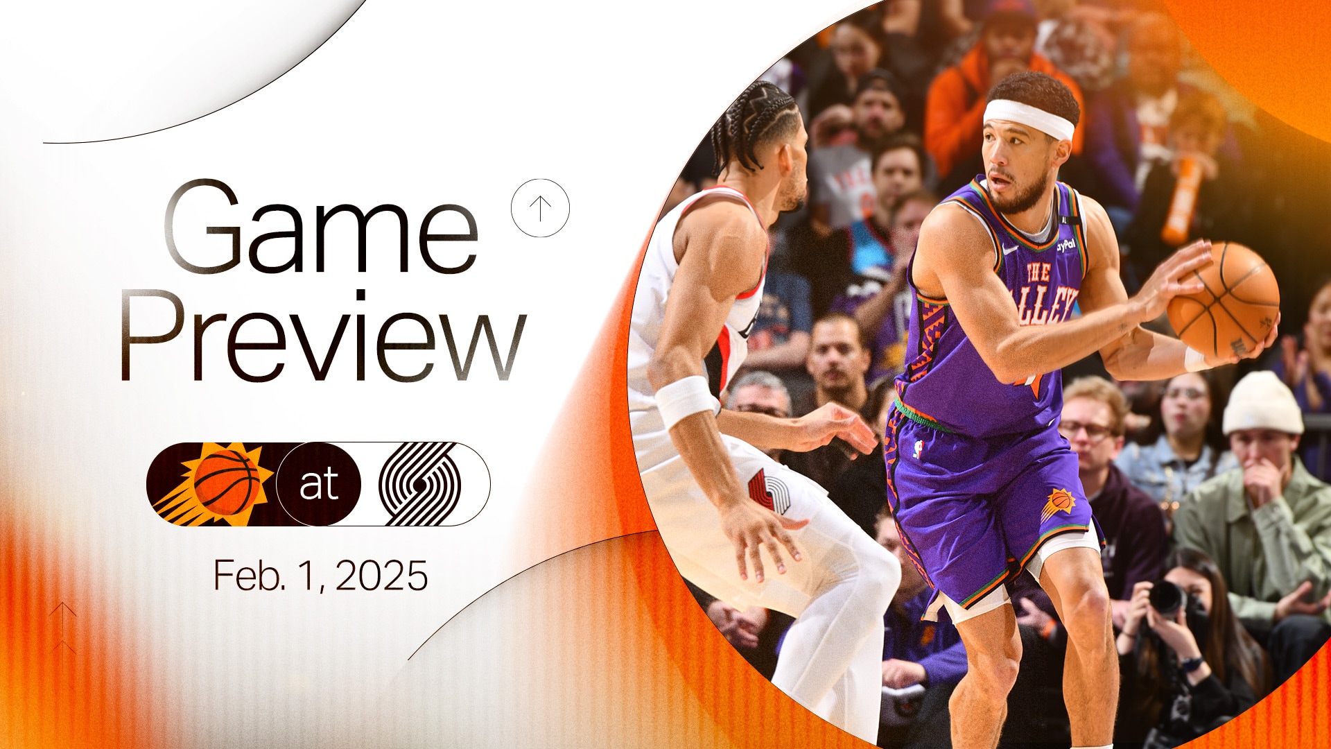 02 01 2025 Suns Vs Trail Blazers Game Preview Phoenix Suns Game Preview Suns Vs Blazers 02 01 25 