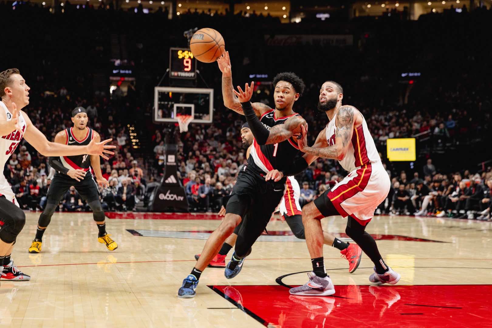 PHOTOS » Trail Blazers vs Heat on October 26, 2022 Photo Gallery | NBA.com