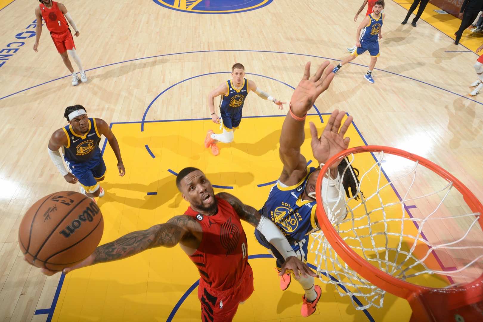 PHOTOS » Trail Blazers vs Warriors on December 30, 2022 Photo Gallery