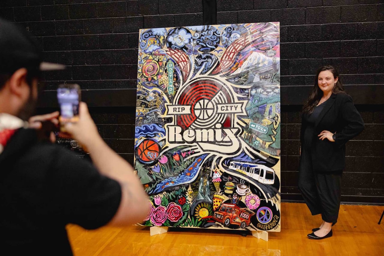 PHOTOS » Rip City Remix announcement at University of Portland ...