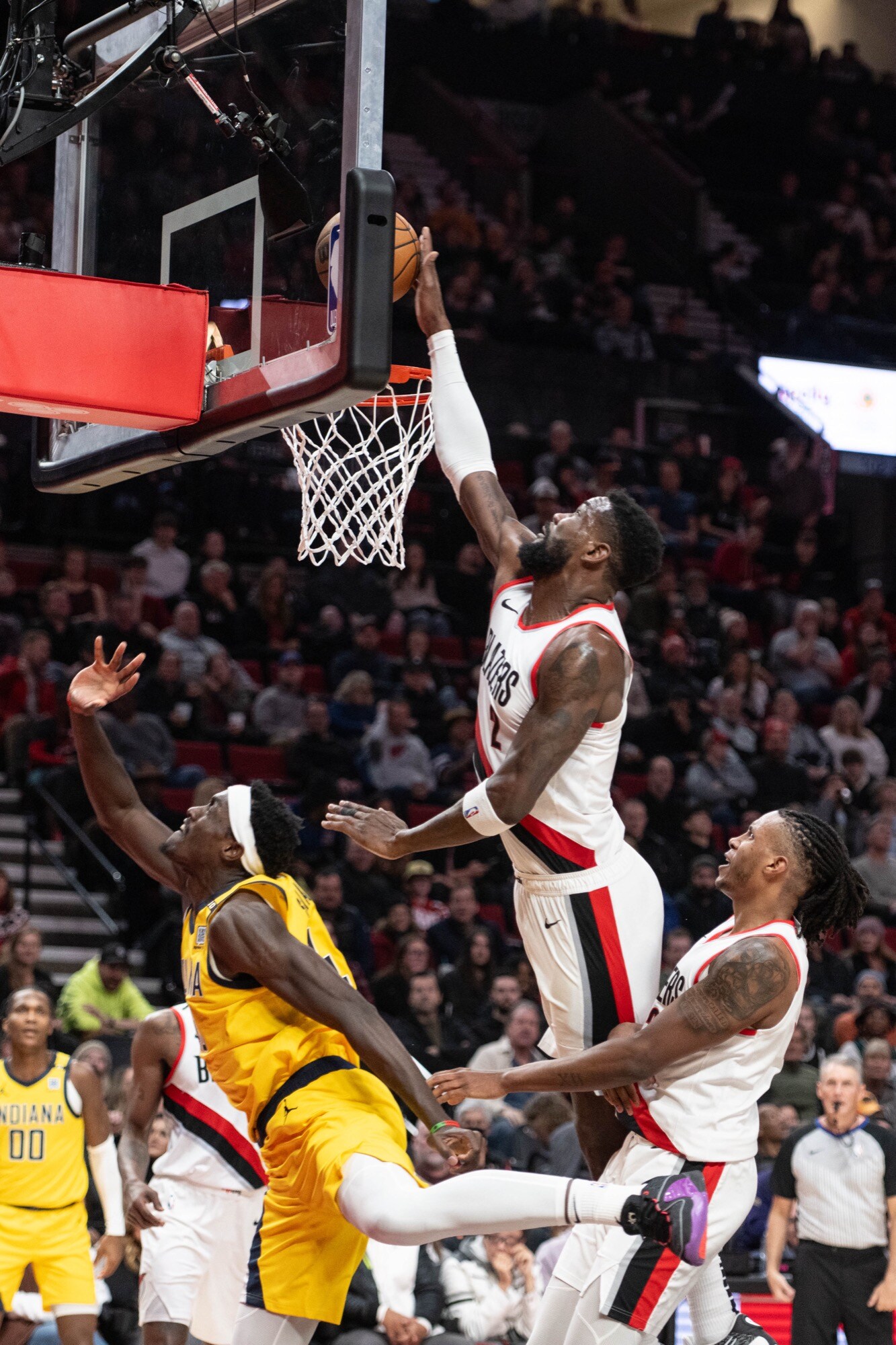 PHOTOS » Trail Blazers vs. Pacers on January 19, 2024 Photo Gallery