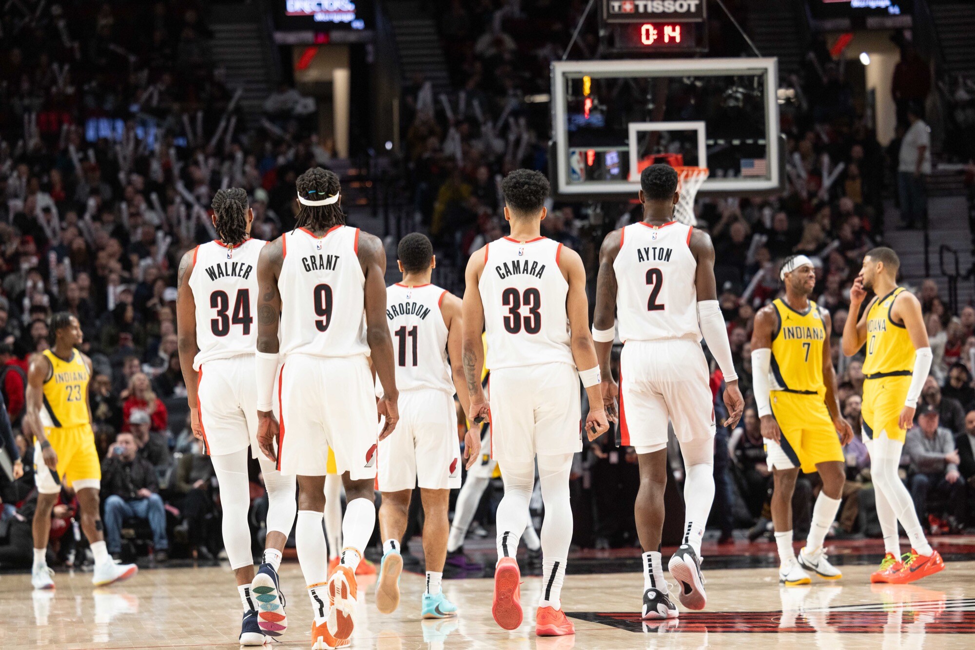 PHOTOS » Trail Blazers vs. Pacers on January 19, 2024 Photo Gallery