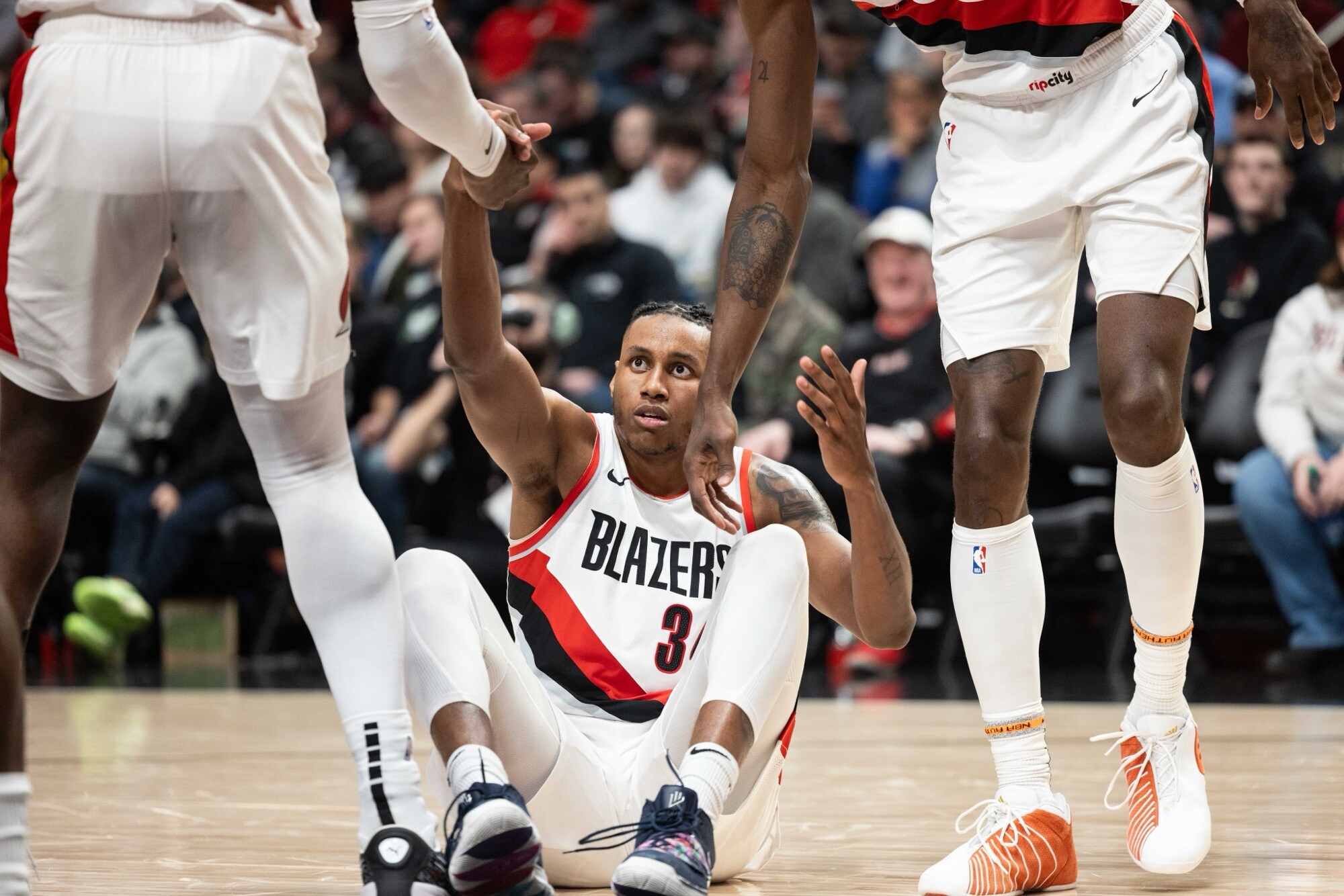 PHOTOS » Trail Blazers vs. Pacers on January 19, 2024 Photo Gallery