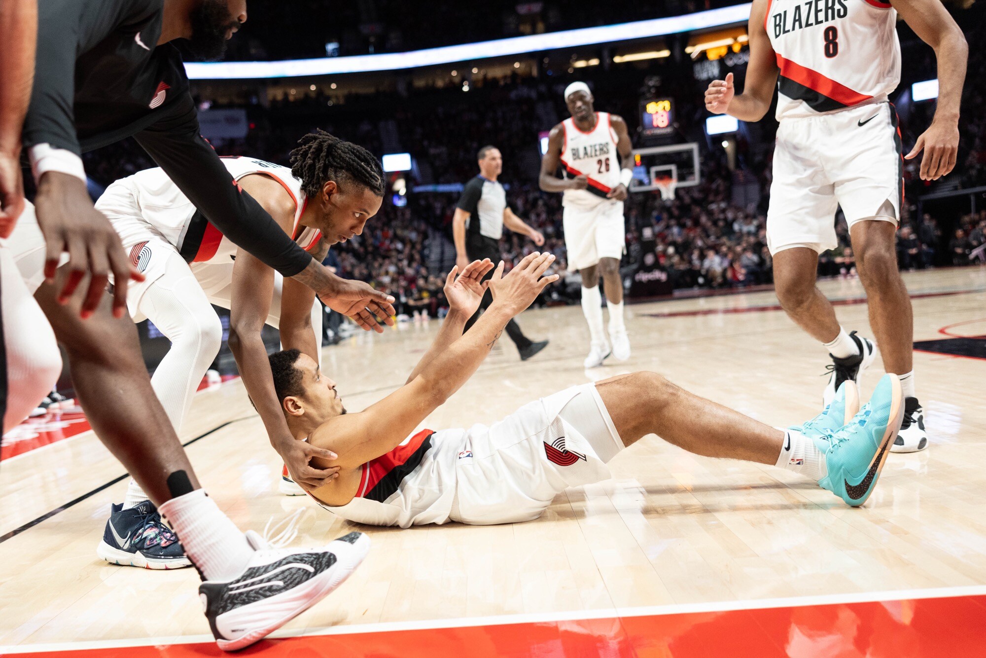 PHOTOS » Trail Blazers vs. Pacers on January 19, 2024 Photo Gallery