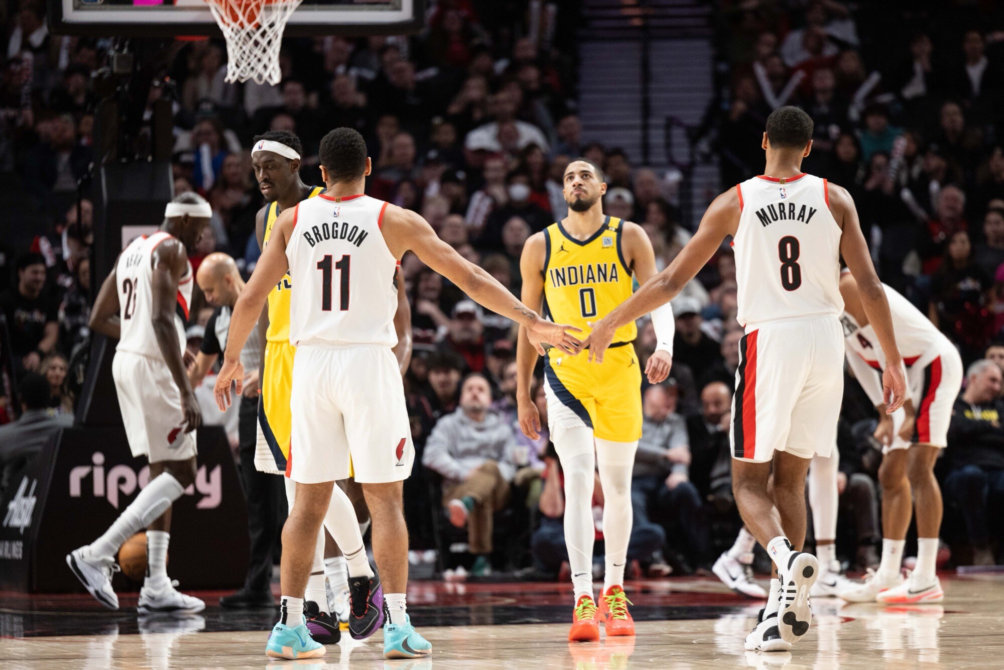 PHOTOS » Trail Blazers vs. Pacers on January 19, 2024 Photo Gallery