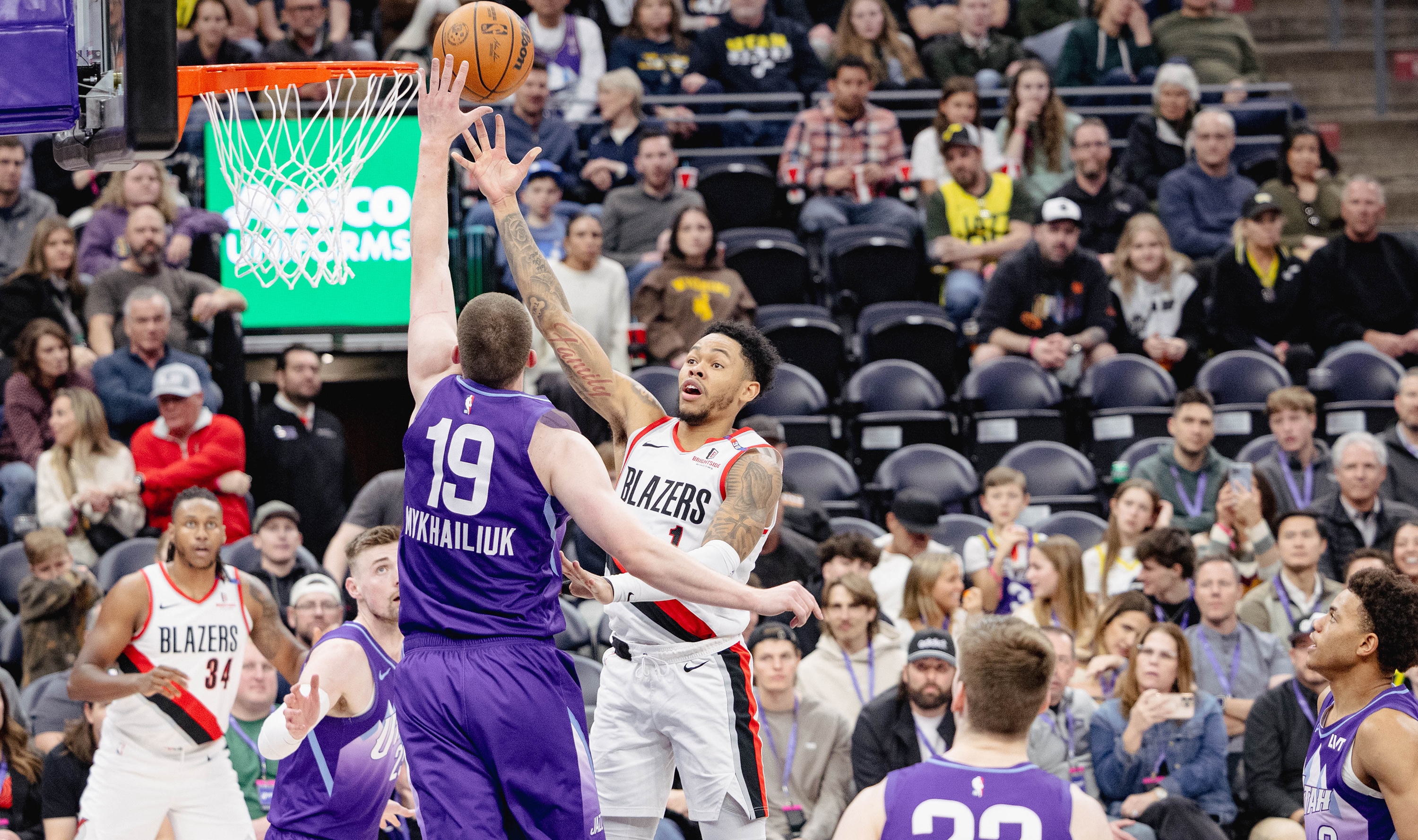 Blazers Gut Out Win Versus Jazz To Start Seven-Game Trip | Portland