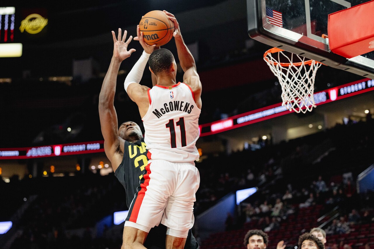 PHOTOS » A look back at Bryce McGowens’ 2024 – 2025 Trail Blazers ...