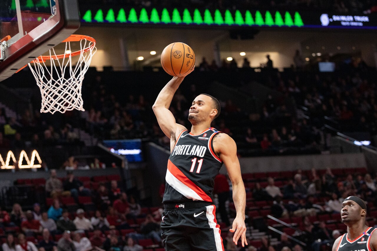 PHOTOS » A look back at Bryce McGowens’ 2024 – 2025 Trail Blazers ...