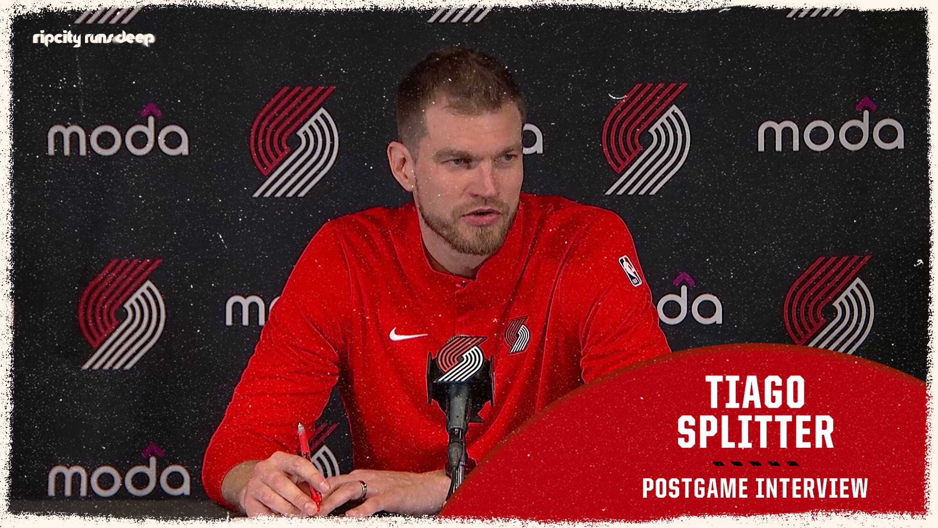 Tiago Splitter Discusses Loss In LA, Promising To Compete | Portland ...