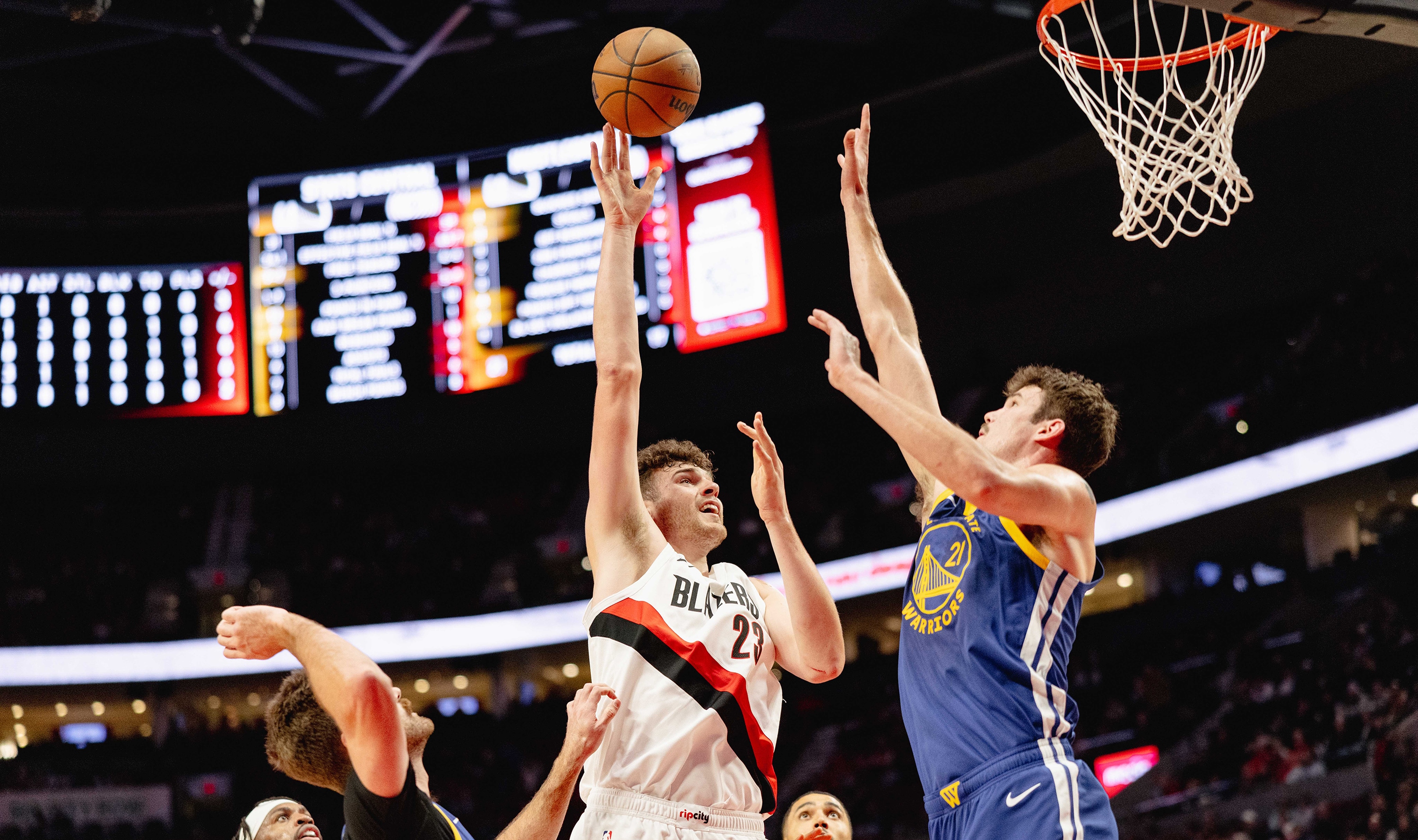 Trail Blazers Host Warriors In Second Game Of The Season | Portland ...