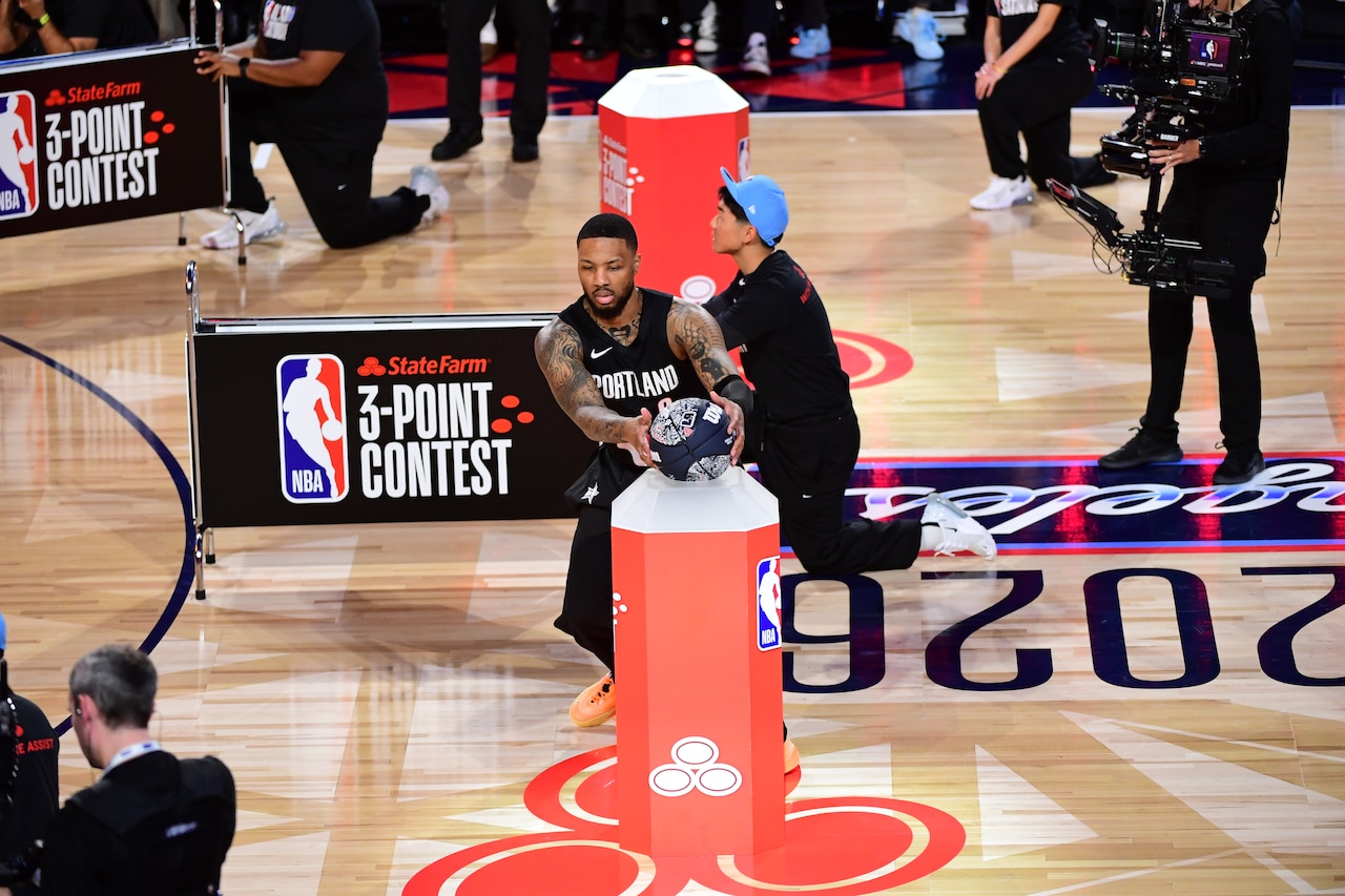 PHOTOS » Damian Lillard Wins 2026 Three-Point Contest At All-Star ...