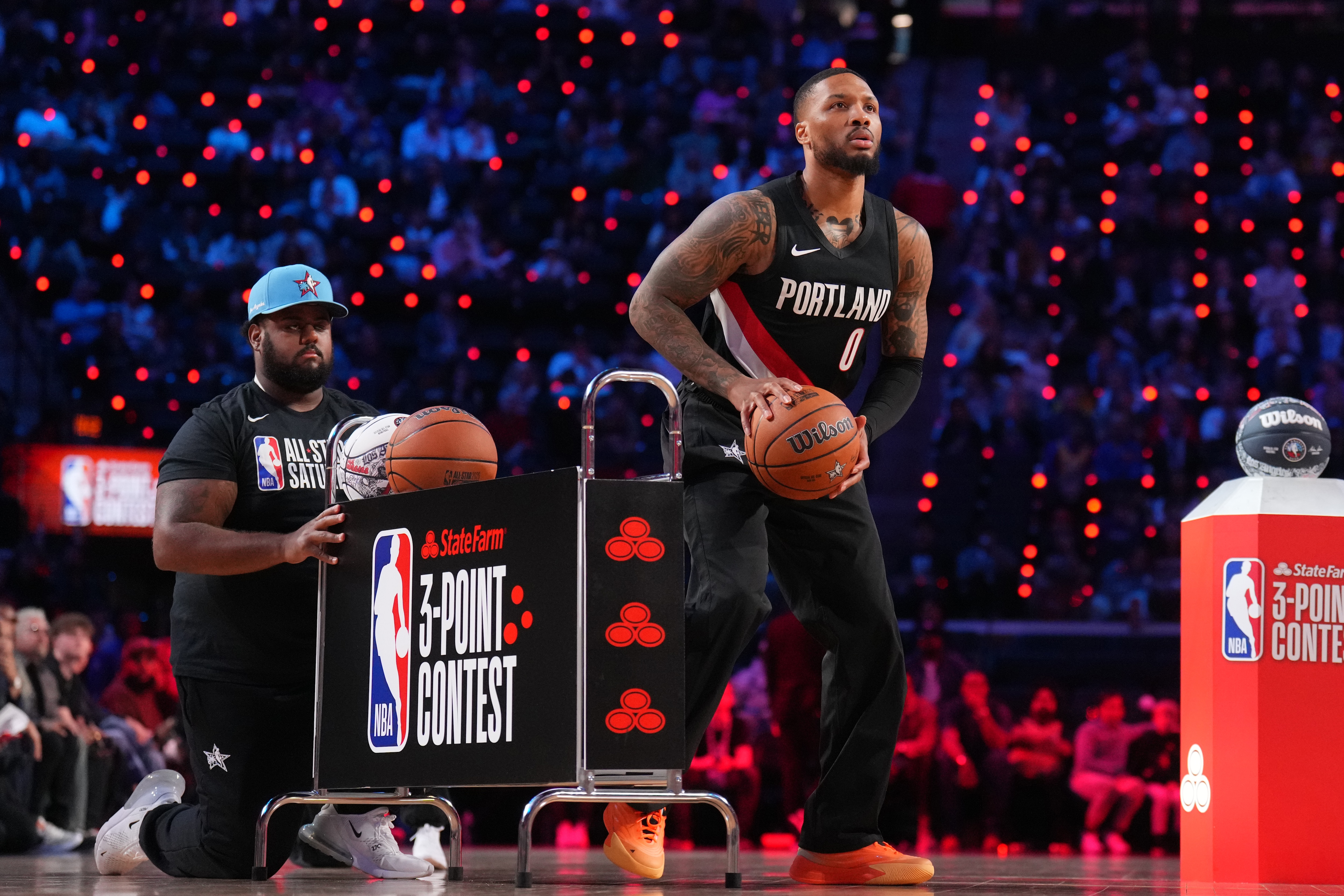 PHOTOS » Damian Lillard Wins 2026 Three-Point Contest At All-Star