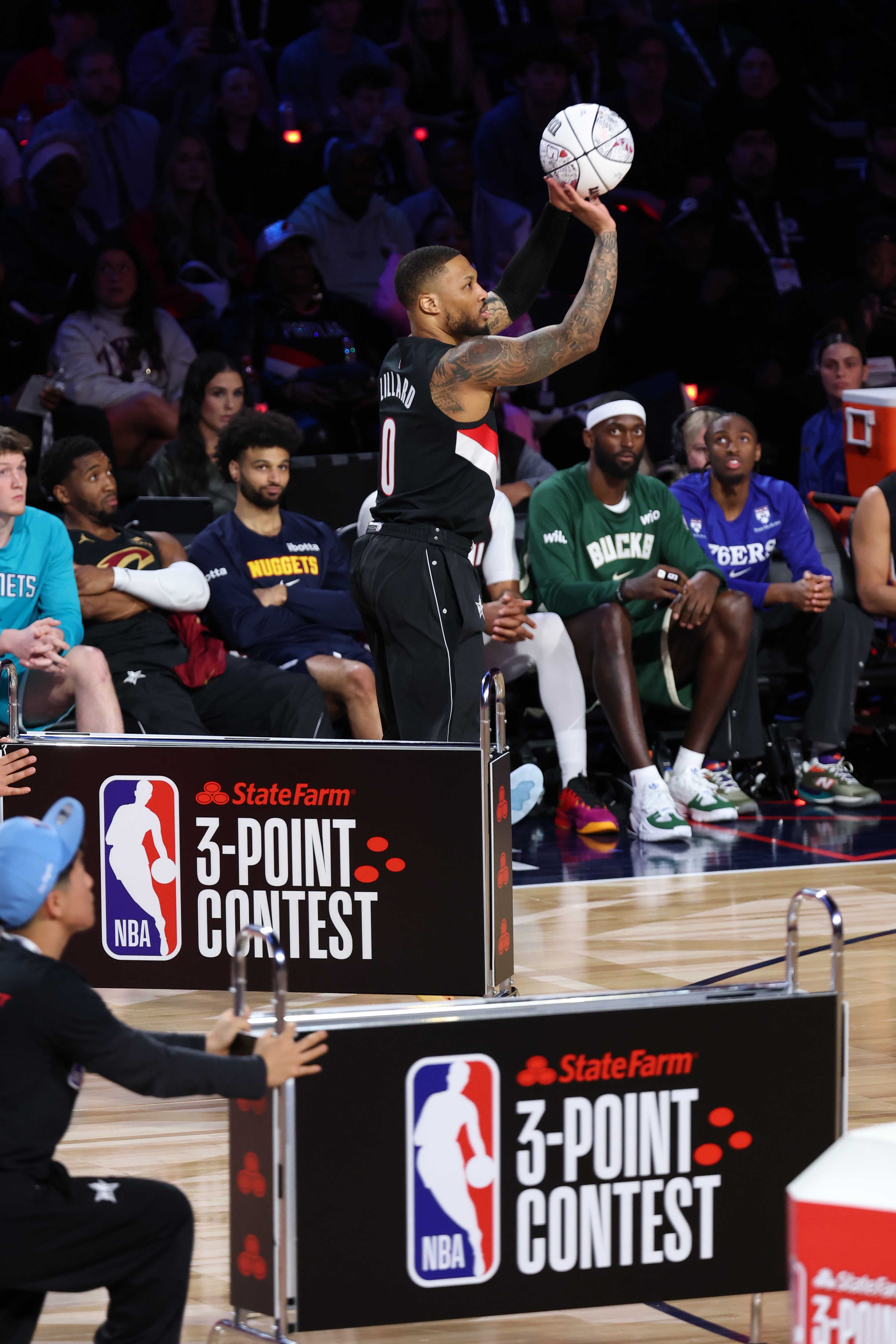 PHOTOS » Damian Lillard Wins 2026 Three-Point Contest At All-Star
