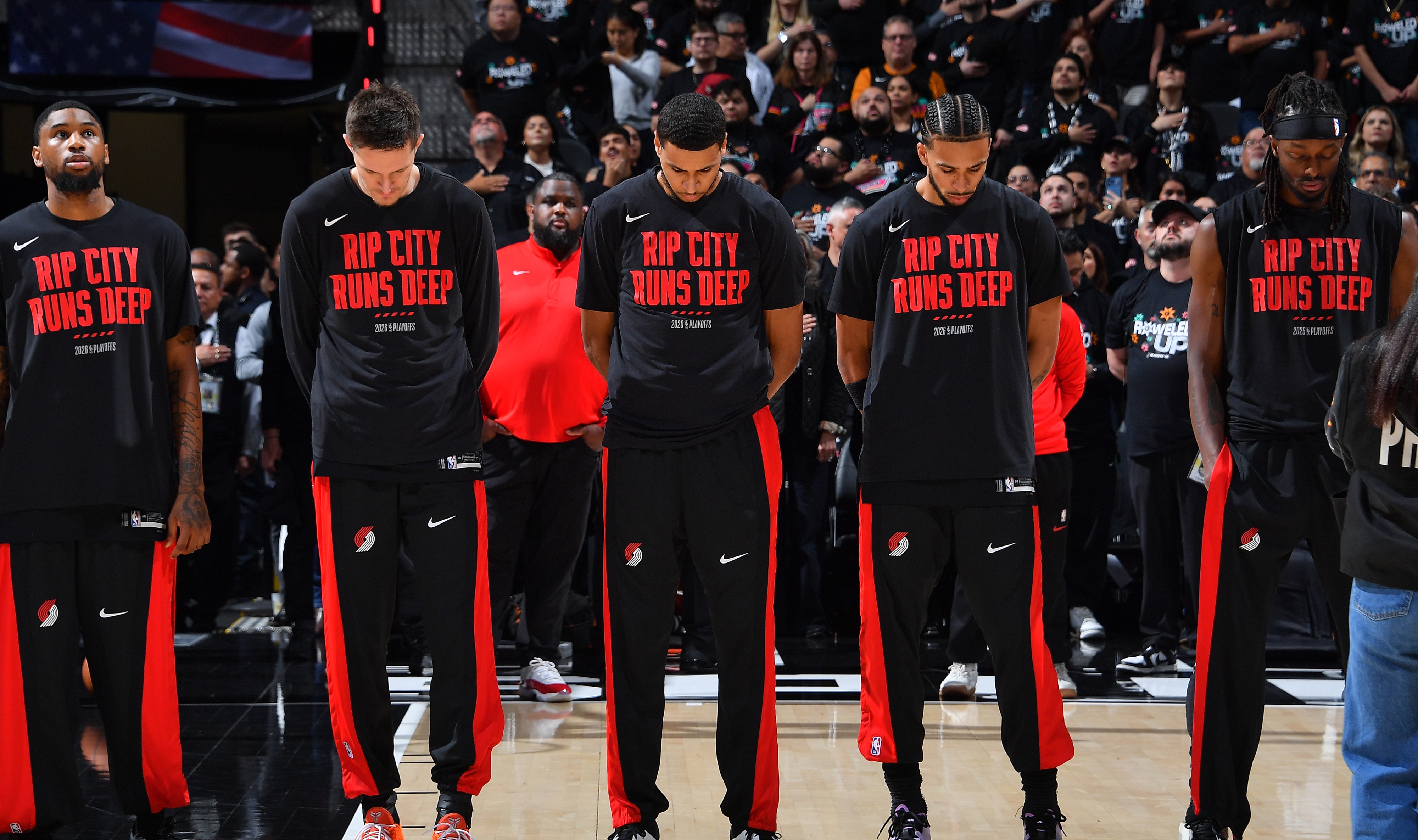 Trail Blazers Host Spurs Friday Night In Game 3 With Series Tied 1-1
