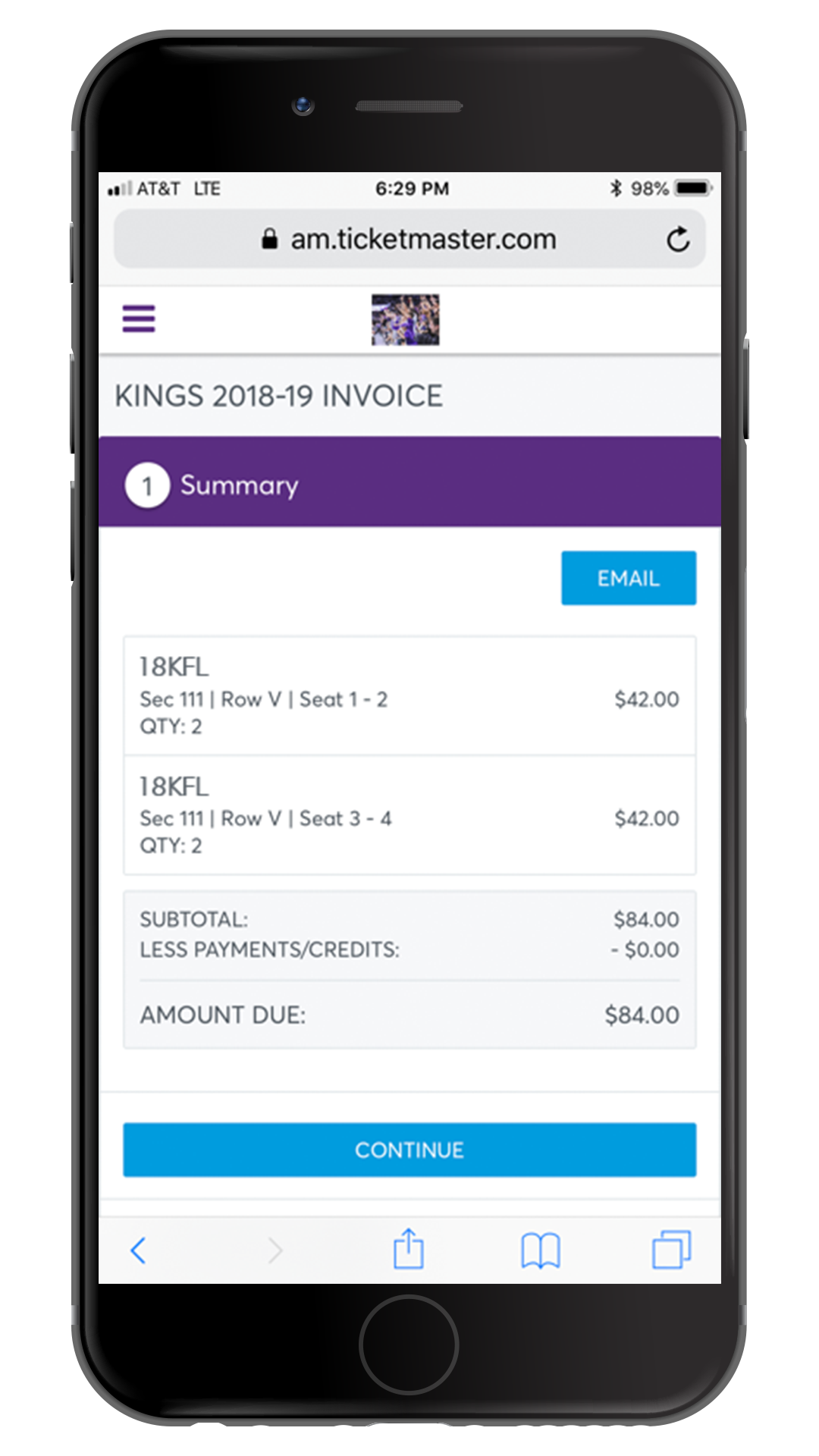 ClickTix Tutorial | Sacramento Kings