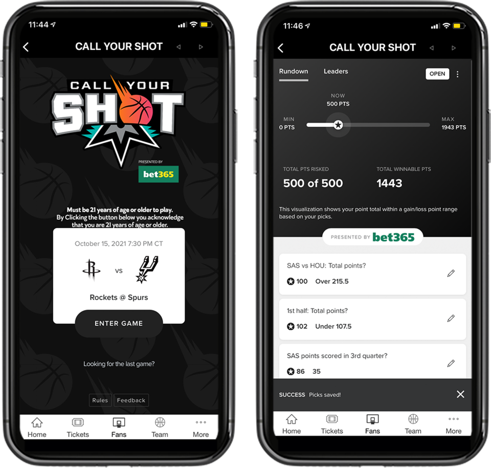 Call Your Shot | San Antonio Spurs