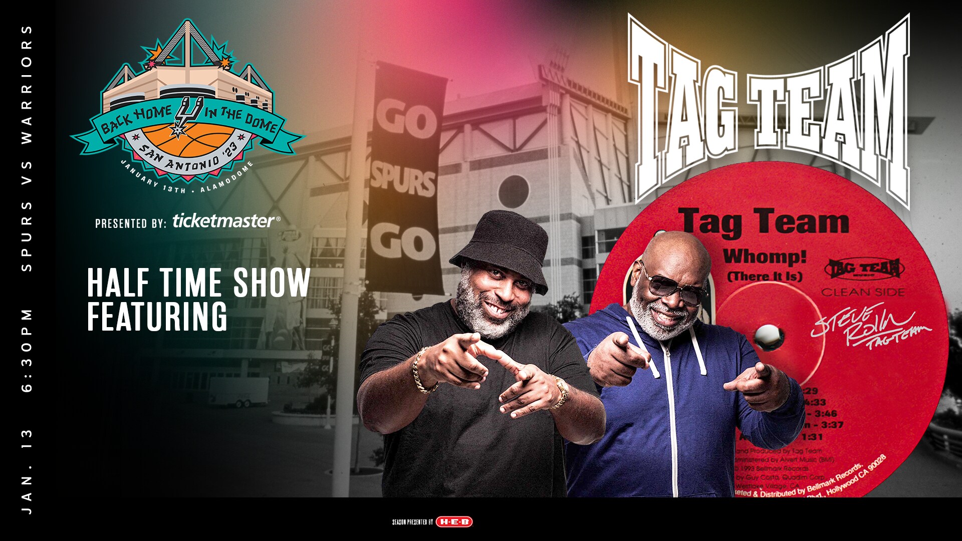 SAN ANTONIO SPURS ANNOUNCE 90 S RAP DUO TAG TEAM AND ALLY BROOKE FOR 