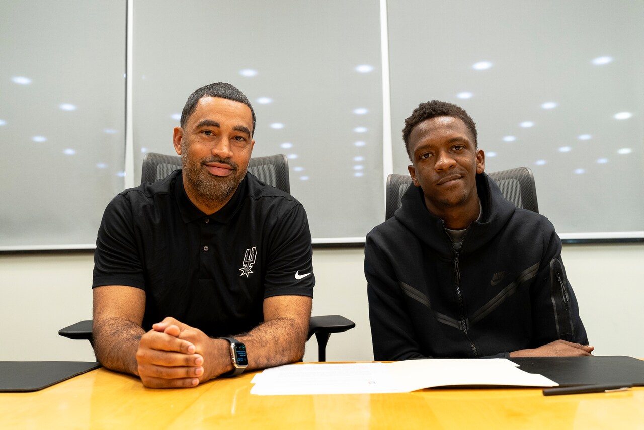Spurs Sign Sir'Jabari Rice on a Two-Way Contract | San Antonio Spurs