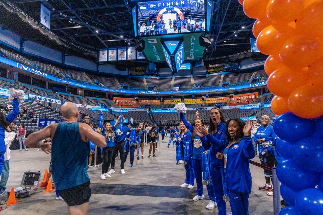 Photos: Thunder Run | Oklahoma City Thunder
