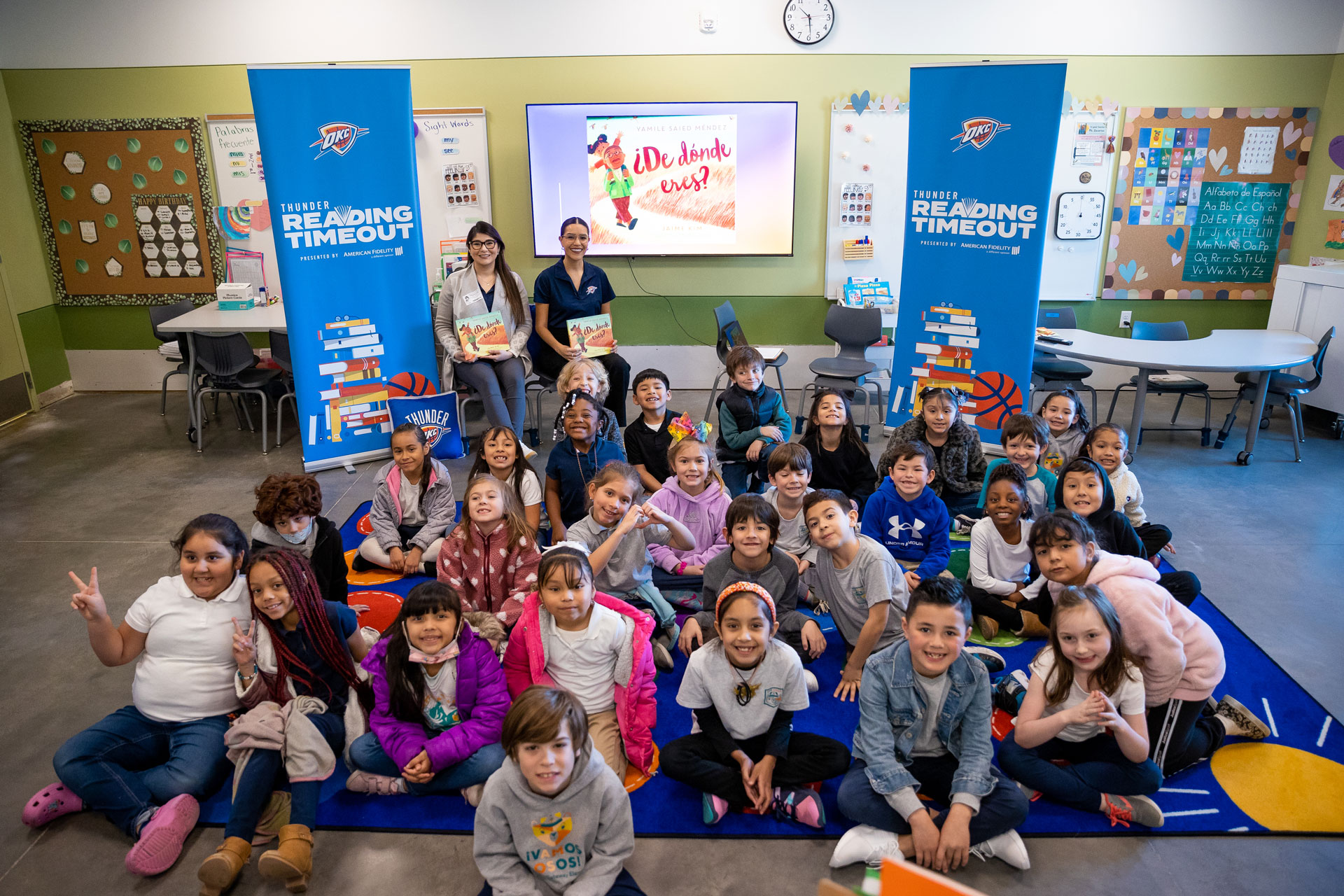 article-image: Photos: Reading Timeout at Western Gateway Elementary