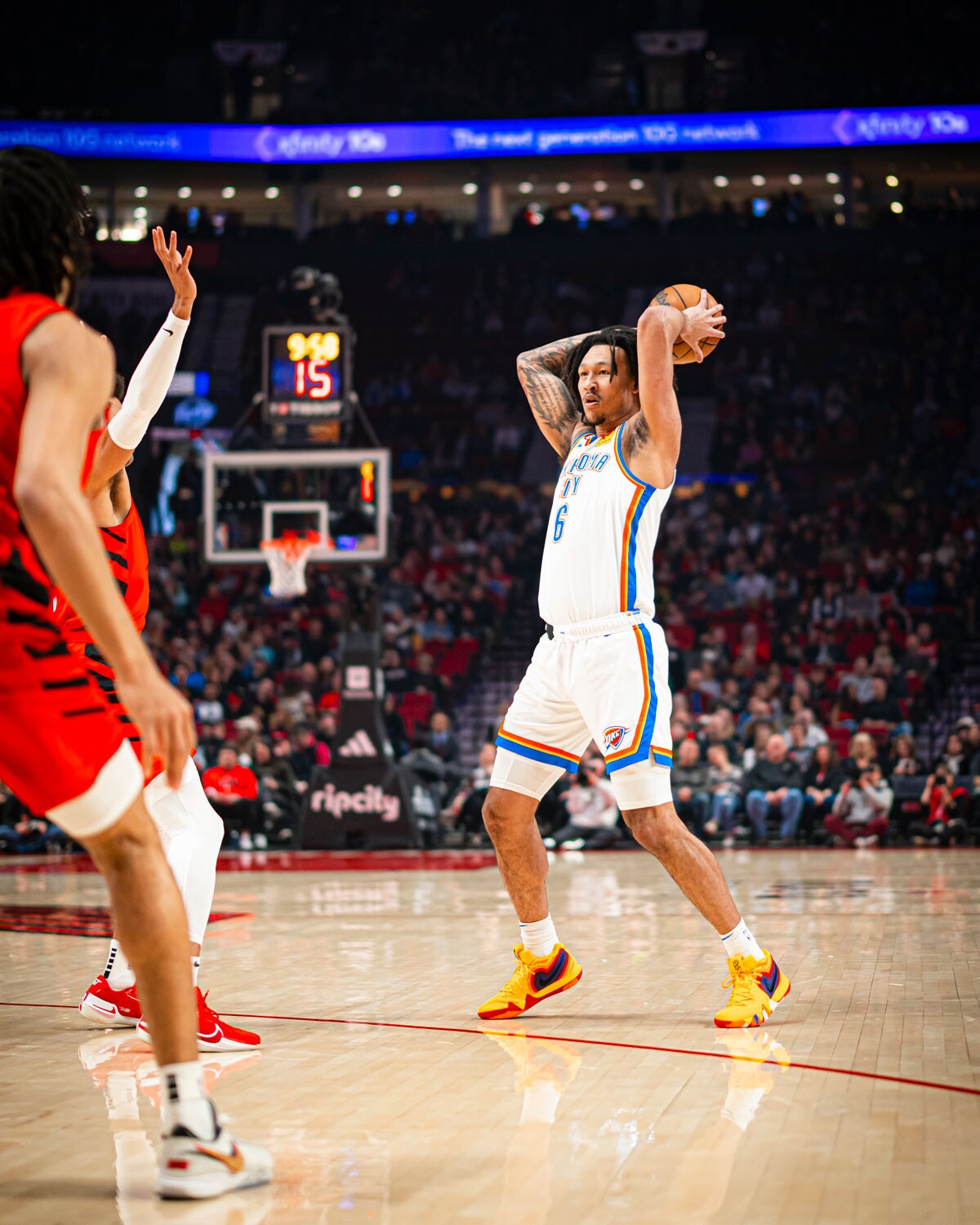 Scrappy Thunder Earns Win