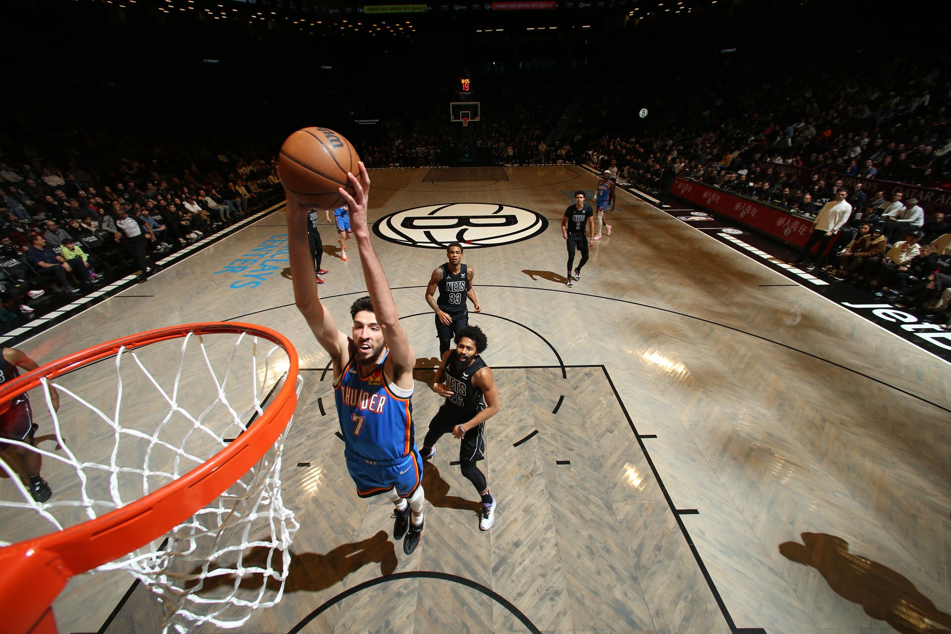 Photos Thunder at Nets Photo Gallery
