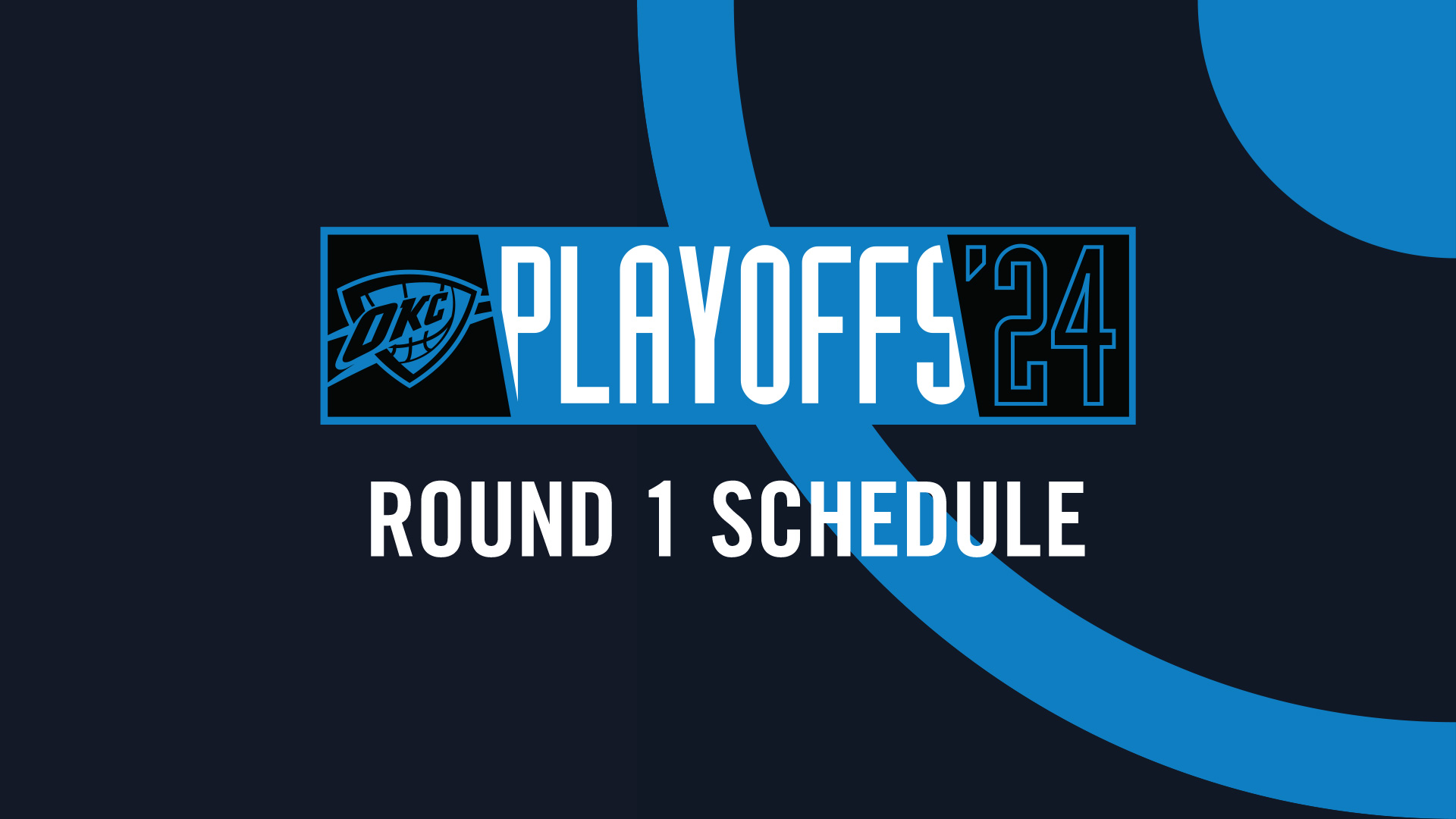 Thunder 2024 First Round Playoff Schedule Announced | NBA.com thunder-2024-first-round-playoff-schedule-announced-nba-com