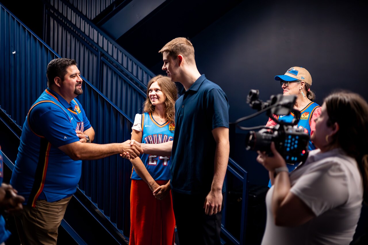 Photos: 2024 Draft Class | Oklahoma City Thunder