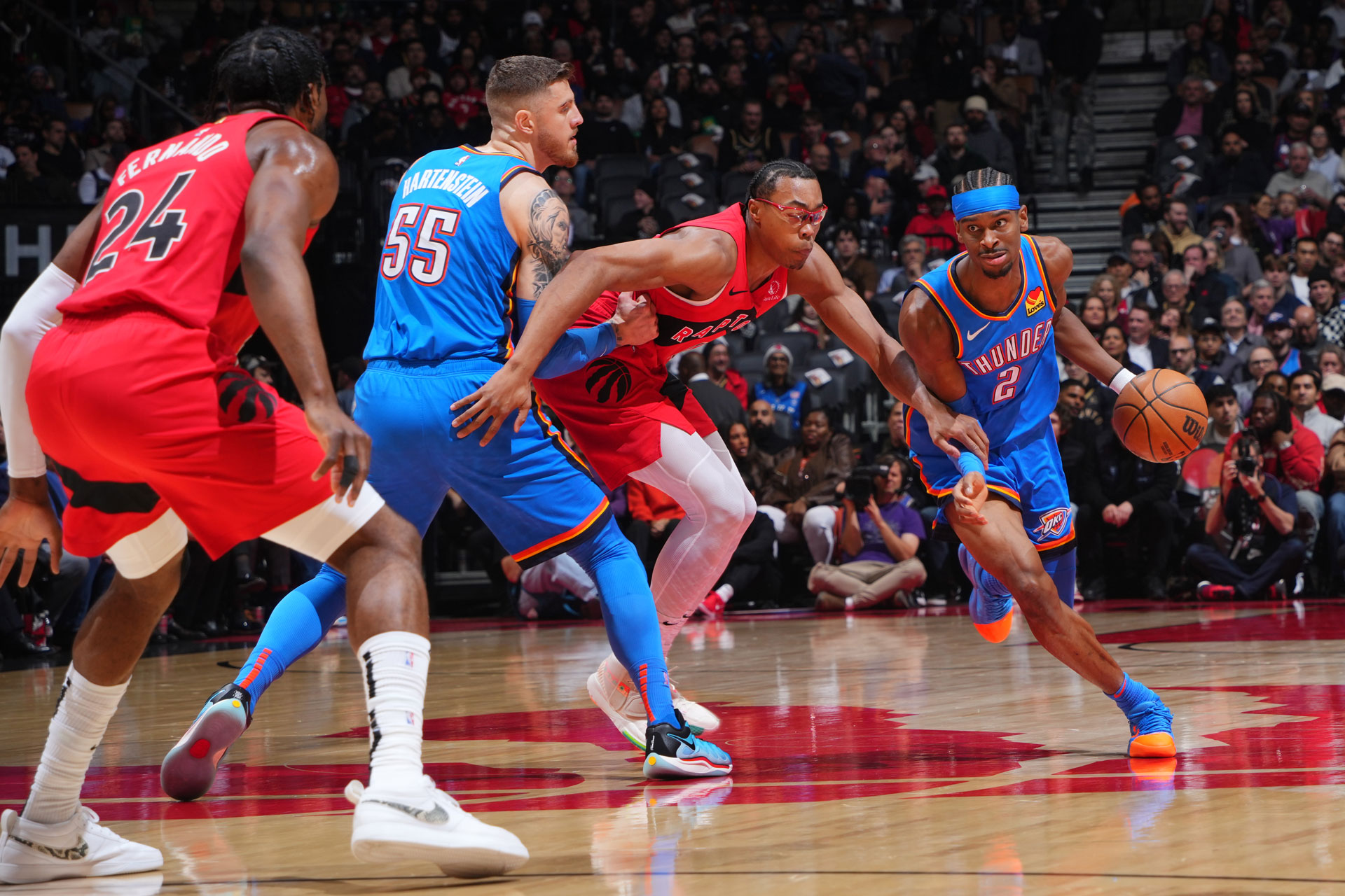 Thunder Raptors Photos: Thunder at Raptors | Oklahoma City Thunder