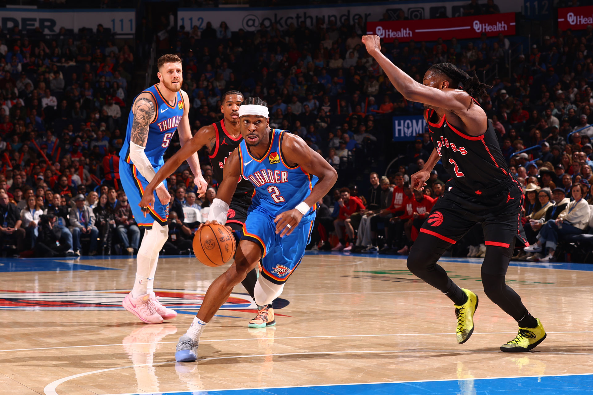 Thunder Raptors Photos: Thunder vs. Raptors | Oklahoma City Thunder