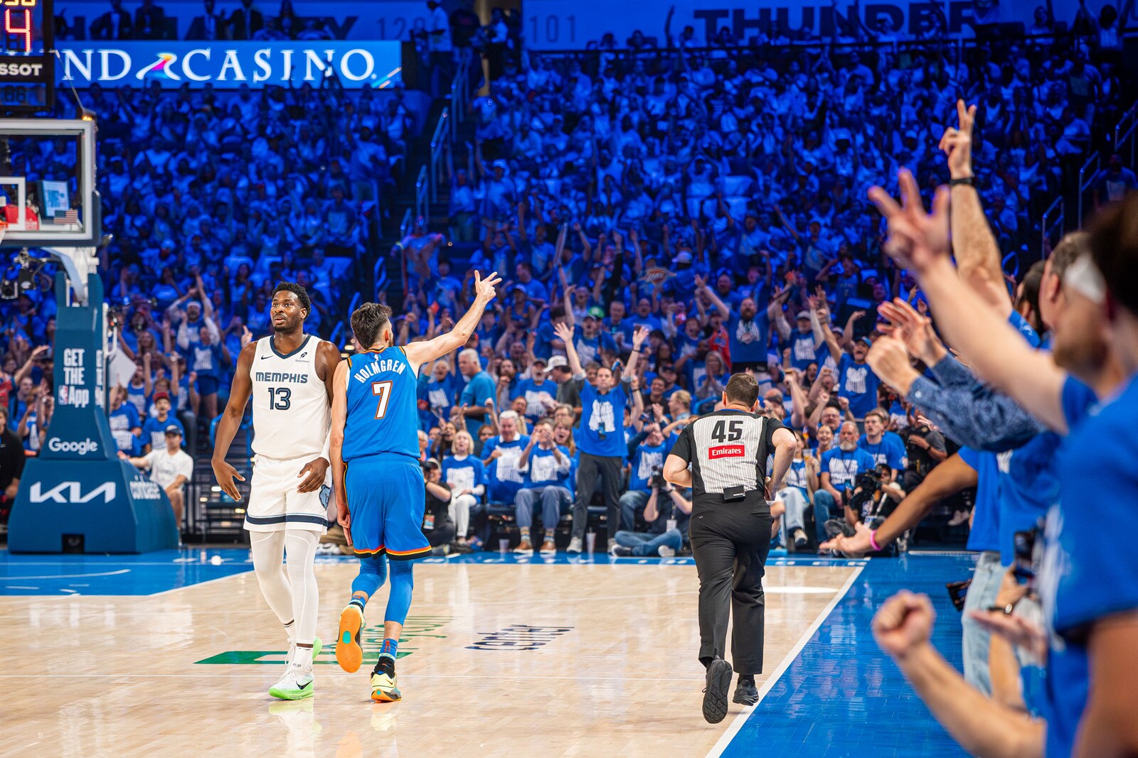 סיקור משחקי 2 אוקלהומה סיטי – ממפיס, אינדיאנה – מילווקי, ל.א לייקרס – מינסוטה / שקד יעקובי