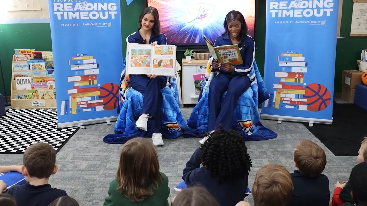 Reading Timeout at Harding Prep | Oklahoma City Thunder