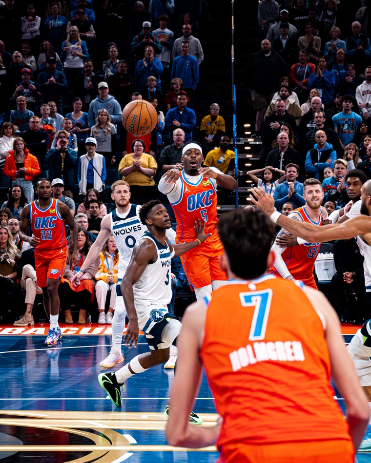 Photos: Thunder vs. Timberwolves | Oklahoma City Thunder