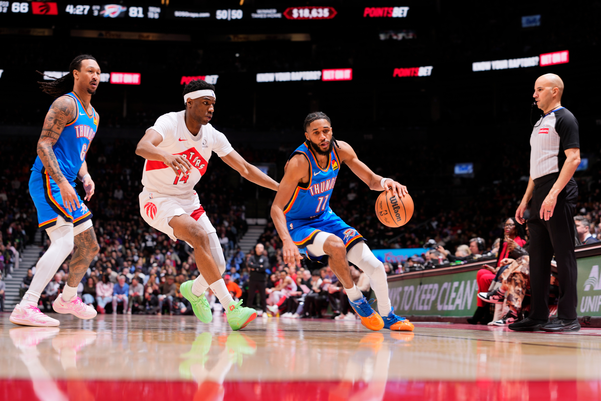 Thunder Raptors Photos: Thunder at Raptors | Oklahoma City Thunder