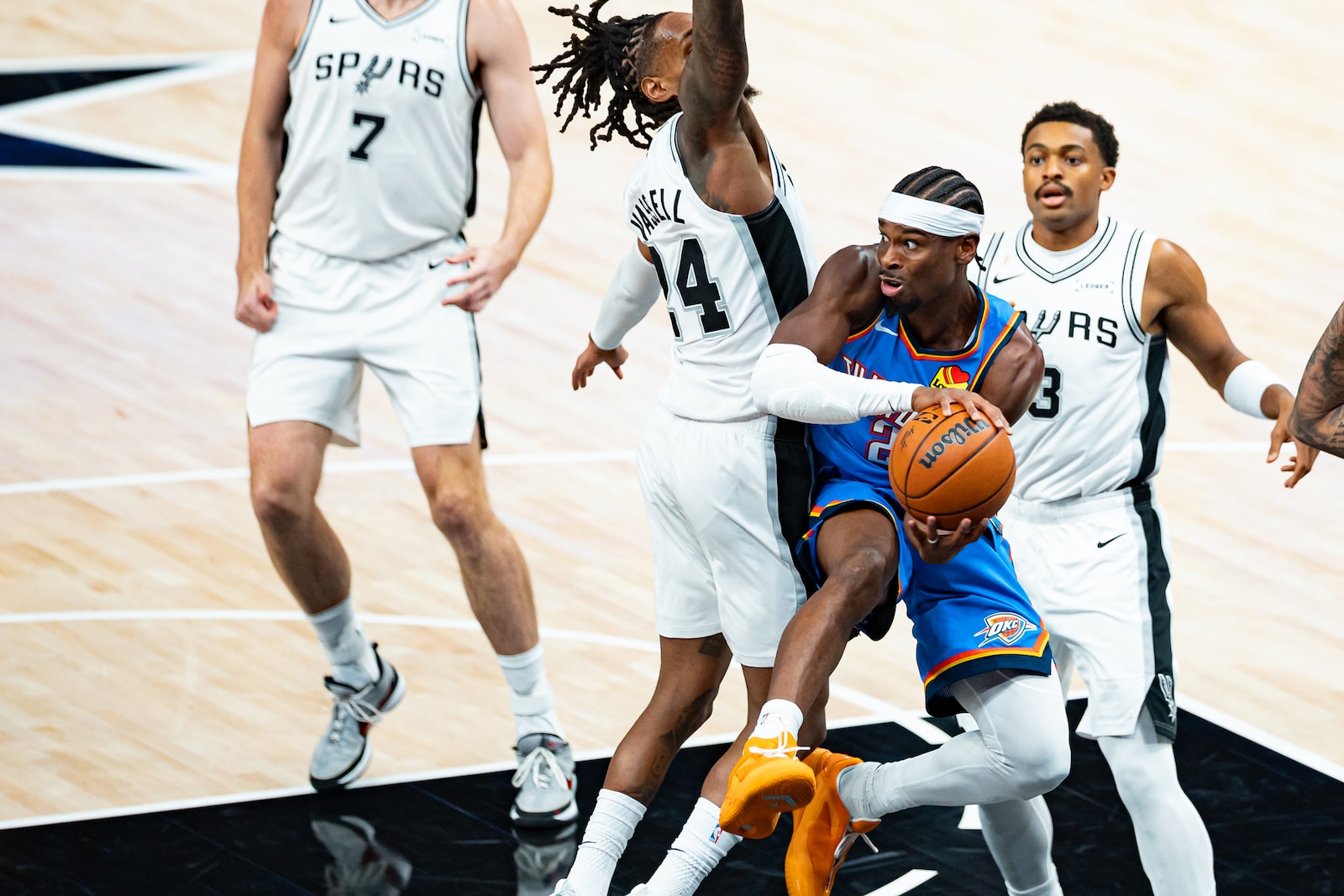 Thunder dominate Spurs on Opening Night 116-104